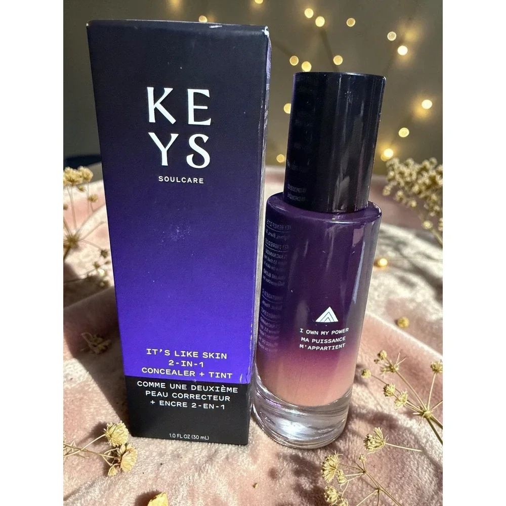 Keys Soulcare - It's Like Skin 2-in-1‎ Concealer + Tint - Deep Tan Neutral *NIB*
